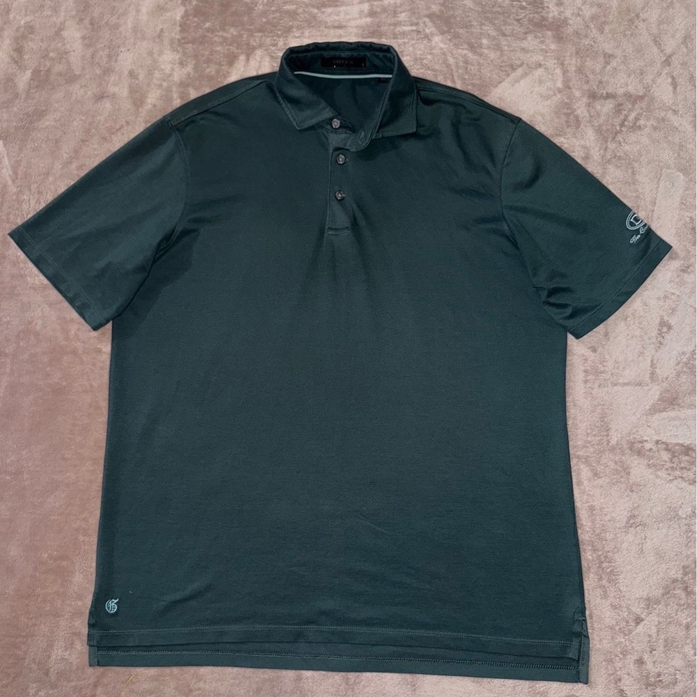 GREYSON Polo Shirt Mens Golf Green Performance‎ The County Club Sz L